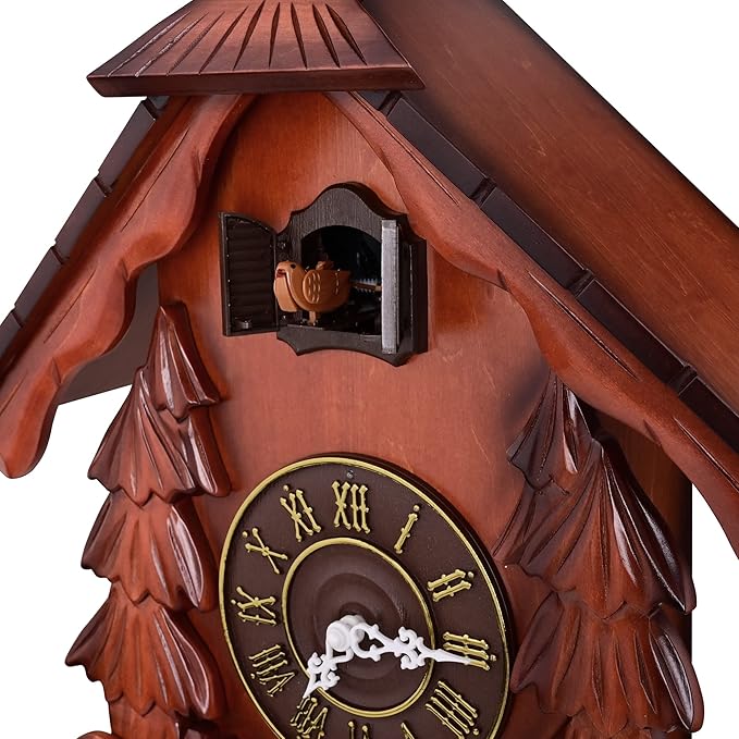 Kendal Cuckoo Clock Vintage Wall Clock Handcrafted Wood Cuckoo Clock MX317