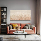GAIDUOMAI Botanical Artwork Reed Wall Paintings Meadow Wall Art Modern Landscape Prints Office Wall Decor 24"x48" Home Living Room Decorations