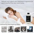 Baccarat Hotel Diffuser Oil Inspired by Baccarat 16.9Fl Oz(500ml) - Hotel Fragrance Diffuser Oil & Home Luxury Scents - Saffron, Cedar,Ambergris Essential Oils Blend for Aromatherapy Diffuser