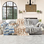 Snuggle Sac Oversized Bedding Blanket Grey Color Twin XL, Super Soft Warm Blankets for Bed, Living Room, Luxurious Microfiber Blanket Dupes, Heather Grey, 66x90 inches