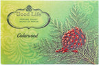 Good Life Cedarwood Scented Sachets | Designed in New Zealand | 12 Sachets