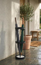 Mango Steam Pluvian™ Soakstone™ Umbrella Holder (Tall, Black)