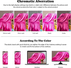 NEWCOSPLAY Super Soft Twin Blanket Hot Pink Premium Silky Flannel Fleece Leaves Pattern Lightweight Bed Blanket All Season Use (Hot Pink, Twin(60"x80"))