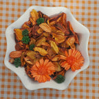 Potpourri Bags, Citrus Orange Scented Potpourri Bowl Filler, Decorative Dried Flower,Vase Filler,Home Fragrance Sachet,Gift-Mini
