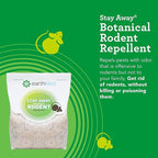 Stay Away Rodent Repellent - Pest Control for Indoor Use - Safe for Kids & Pets When Used as Directed - with Plant Fibers, Balsam Fir & Fragrance Oil - 4-Pack