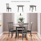 Signature Design by Ashley Shullden Casual Dining Room Side Chair with Spindle Back, 2 Count, Gray