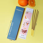 Folkulture Incense Sticks (120 Sticks) | Set of 6 Premium Incense Sticks For Relaxation, Aromatherapy| No Charcoal, Organic, Non Toxic, 45 Mins, Long Burning Coconut, Mango,Aqua, Orange Insence-Sticks