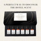 JCLOUD Hotel Diffuser Oils Set | Top 6 Luxury Hotel Inspired Essential Oils for Diffuser for Home, Pure Aromatherapy Diffuser Oil Gift Set, Home Luxury & Hotel Scents for Diffuser - 6x10mL