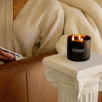 Benevolence LA 3 Wick Candle, Black Berries (Baies) Large Christmas Scented Candles | Soy Holiday Candle for Women and Men | Home Fragrance | Aromatherapy | Bathroom Freshener 14.5 Oz, 45 Hour Burn