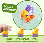 JOYIN Animal Cartoon Cars, Soft Rubber Toy Car Set, Mini Vehicles, Bath Toy Car for Toddlers, Gift for Boys and Girls Christmas Birthday, Summer Beach and Pool Activity, Party Favors for Kids