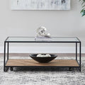Liberty Furniture Bedford Cocktail Table for Living Room - Weathered Oak