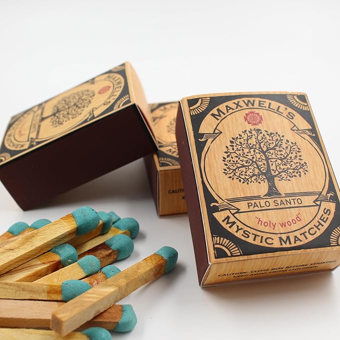 Palo Santo Sticks – High-Resin Holy Wood | Sustainable Peruvian Incense for Meditation & Cleansing (15 Count) - 1 Pack