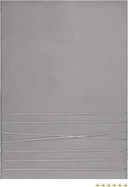 Navaris Fabric Memo Bulletin Board - 20" x 28" Velvet Memory Board for Wall to Display Photo Collages, Pictures, Notes - Includes 6 Push Pins - Gray