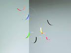 Breeze Hanging Mobile - 30 Inches Plastic - Handmade in Denmark by Flensted