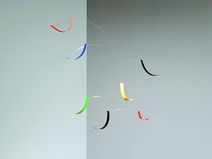 Breeze Hanging Mobile - 30 Inches Plastic - Handmade in Denmark by Flensted
