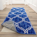 Veken Runner Rug Pad Gripper for Hardwood Floors, Non Slip 2.5x13 Ft Rug Pads for Area Rugs, Thick Rug Grippers for Tile Floors, Under Carpet Anti Skid Mat, Keep Your Rugs Safe and in Place