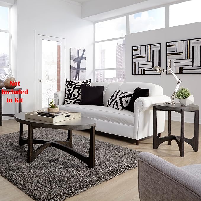 Liberty Furniture Industries Cascade 3 Piece Set (1-Cocktail 2-End Tables), Dark Brown