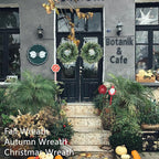 26 Inch Artificial Eucalyptus Wreaths for Front Door for All Seasons,Spring Summer Fall Autumn Winter Christmas Wreath,Large Neutral Everyday Greenery Wreath,Home Wall Door Porch Decor