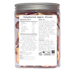 Drink Botanicals Ireland | Dehydrated Dried Apple Slices | 40 + Slices | 100% Natural | Non GMO, Vegan | Apples for Garnishing Cocktails, Baking, Sauces, Cakes, Decoration | 135 Grams, 4.76 Oz | Jar