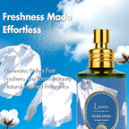 Linen Room Spray 2 Pack, 3.4oz/100ml Each – Long-Lasting Air Freshener & Odor Eliminator for Home, Bathroom, Bedroom & Office, Concentrated Room Spray