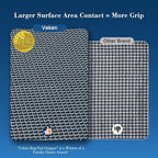 Veken 3x5 Ft Rug Pad Gripper for Hardwood Floors, Non Slip Dark Blue Rug Pads for Area Rugs, Thick Rug Grippers for Tile Floors, Under Carpet Anti Skid Mat, Keep Your Rugs Safe and in Place