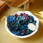 Spring Potpourri Bags, Ocean Scented Potpourri Bowl Filler, Dried Flower, Home Fragrance Sachet,Beach Vase Decor (Blue Ocean)-Mini