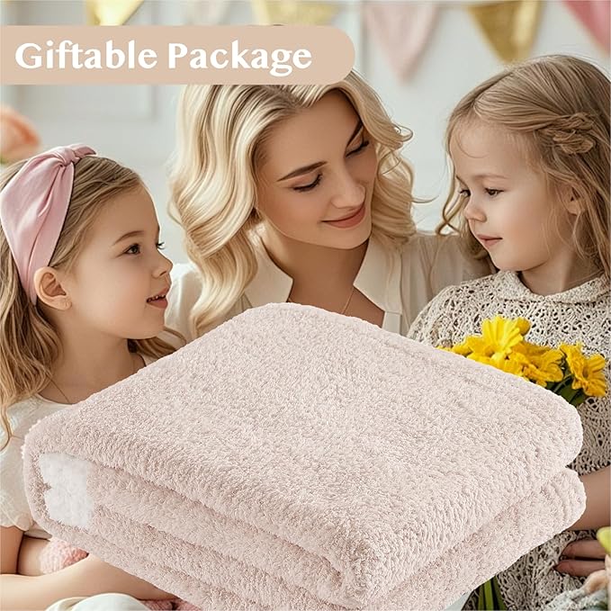 WRENSONGE Throw Blanket Cationic Dyeing Taupe Soft Cozy Fluffy Warm Hand Made Weave Throw Blankets for Couch, Sofa, Chair, Bed, Camping, Picnic, Travel Lightweight Bed Blanket - 60"*80"