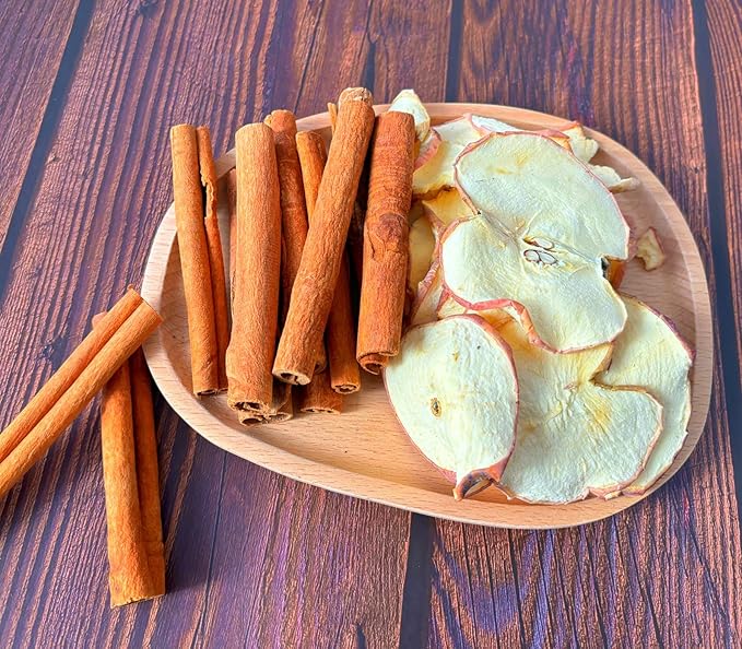 Christmas Stovetop Potpourri Dried Apple Slices and Cinnamon Sticks- Apple Spice Simmering Stovetop Potpourri for Thanksgiving, Fall Scents, Housewarming Hostess Gift, Autumn