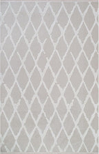 Modern Indoor Rug Diamond 4x6 Area Rugs for Living Room Luxury Kitchen Bedroom Durable Soft Geometric Durable Low and High Pile Stain Resistant Non Shedding Area Carpet 4x6