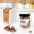 Positive Poo Jar – Funny Christmas Gag Gifts for Men, Teens, 60 Hilarious Affirmations, White Elephant Gift, Emotional Support Jar for Friends, Teens Boys,Teen Girl Trendy Stuff, Gifts for Coworkers
