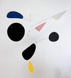 Blue Moon Rising - Hanging Art Mobile | Midcentury Modern Hanging Mobile | Handmade in Portland, OR, by Mark Leary