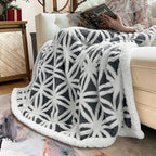 LOMAO Sherpa Fleece Blanket Fuzzy Soft Throw Blanket Dual Sided Blanket for Couch Sofa Bed (Dark Grey, 60''x80'')