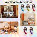 100 Pack Little Jesus Figurines in Bulk, Pocket Jesus Loves You, Jesus Small Figures, Little Tiny Jesus Figures for Church Christmas Party Favors Baptism Gifts Religious Gifts for Easter Egg Stuffers