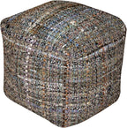 Christopher Knight Home Harris Fabric Pouf, Khaki