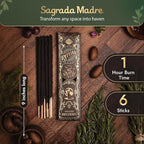 Ritual - Inner Strength Incense Sticks, Reflect, & Empower Your Inner Light, 6 Sticks, 9 Inches Each, Natural Incense with Aromatic Concentrated Oil, Charcoal, Natural Binder - 1 Hour Burn Time