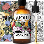 HIQILI Midnight Craving Diffuser Oil, Inspired by Y S.L's B.Lack O.pium, for Home & Hotel, Long-Lasting Fragrance Oil- 3.38 Fl Oz