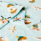 Amazon Basics Kids Fleece Blanket, Ultra-Soft Lightweight Throw for Children, Forest Friends, 50 x 60 Inches