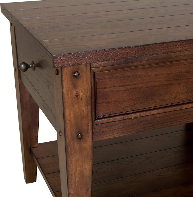 LIBERTY FURNITURE INDUSTRIES, INC. Lake House 3 Piece Set (1-Cocktail 2-End Tables)