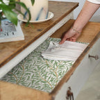 The Master Herbalist Fragrant Scented Drawer Liners in a William Morris Inspired Design | Pack of 5 Sheets | Contains Essential Oils | Made in The UK (Neroli & Bergamot)