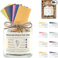 Bible Verse Jar for Christmas Gifts, Initial N Read Me When Prayer, Emotion and Feelings Scripture, Uplifting Jar Christian Gifts for Women, Scriptural Study Supplies Men Art Work for Family