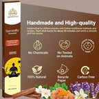 Aromatic Incense Sticks Gift Set – 120 Natural & Non-Toxic Incense Sticks | 6 Soothing Scents | Home, Meditation, Relaxation & Yoga | Free Incense Holder | Inciensos - Gifts for Women