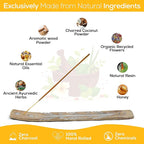 Satya Sandalwood Incense Sticks, Satya Bng Insens 15gmx12 Pack with Raajsee Insence Holder Bundle, Satya Nagchampa Natural Incence