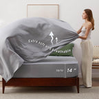 Bedsure Twin Size Comforter Set - 7 Pieces Reversible Olive Green Bedding, Twin Size Bed Set for All Seasons, Bed in a Bag with Down Alternative Comforter, Sheets, Pillowcase & Sham