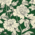 Peel and Stick Wallpaper Contact Paper for Cabinets Drawers Green Beige Floral Flower Vintage Design 17.5x236.2in Self Adhesive Wall Removable Desk Bedroom Moody Renter Friendly Modern