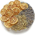 Simmer Pot Potpourri, Happiness Simmer Pot Mix with Dried Lemon Slices, Rosemary & Lavender,Spring & Summer Stovetop Potpourri Kits for Home Housewarming Gift