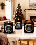 AOOVOO Scented Candles Gift Set - 6 Pack Men Candles for Home Scented, 42 oz Soy Candle for Men, 300 Hour Long Lasting Candle Set for Birthday, Father's Day, Valentine, Christmas, Anniversary
