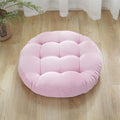SK Studio Meditation Floor Pillow, Large Floor Cushions, Round Floor Cushion Seating for Adults Kids, Classroom Furniture Floor Pillow for Yoga Living Room, Pink, 13" W x 13" L (Pack of 1)