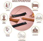 Folkulture Wood Incense Holder - Ash Catcher or Stick Incense Burner for Table Decor, Natural