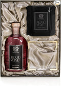 Antica Farmacista Lucite Home Ambiance Gift Set - Luxury Scented Candle (9 oz), Reed Diffuser (8.4 fl oz) & Lucite Tray - Home Decor Gift Box - Liquid Velvet