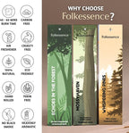 Folkulture Incense Sticks (240 Sticks) | Set of 12 Premium Incense Sticks Variety Pack Aromatherapy Gifts | No Charcoal, Organic, Non Toxic, 45 Mins, Long Burning Palo Santo, Sandalwood Insence-Sticks